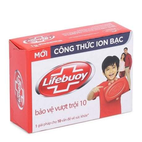 Xà phòng tắm lifebuoy 90g các màu
