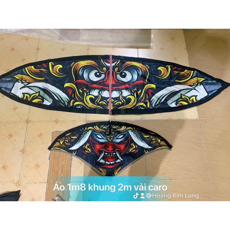 Áo diều lắp ghép mặt quỷ 2m