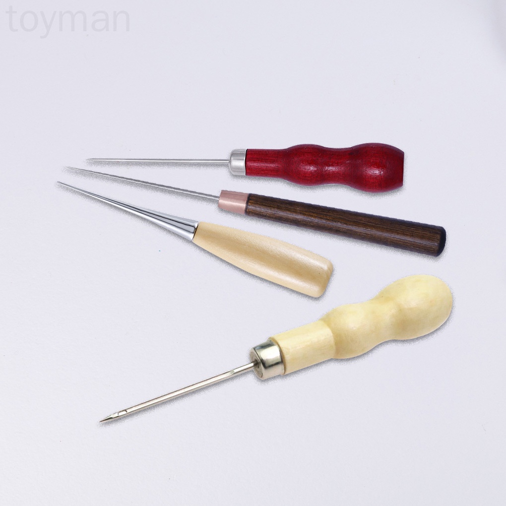 Bộ 4 Dụng Cụ Đục Lỗ Đồ Da Bằng Thép Không Gỉ DIY