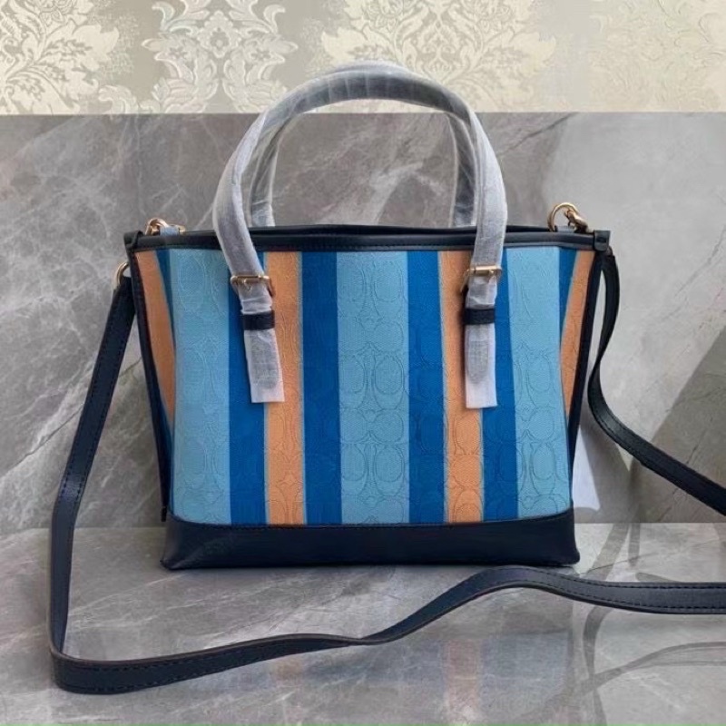 ❤️RẺ NHẤT SHOPEE❤️ TÚI C TOTE SỌC XANH