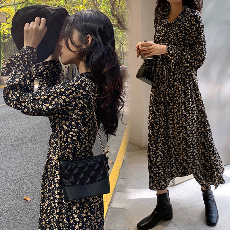 Chân Váy Hoa Thiết Kế Thanh Lịch Thời Trang Xuân Thu Cho Nữ | BigBuy360 - bigbuy360.vn