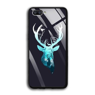 [FREESHIP ĐƠN 50K] Ốp Lưng Realme C1 - mặt Kính Cường Lực - 03040 0398 DEER01
