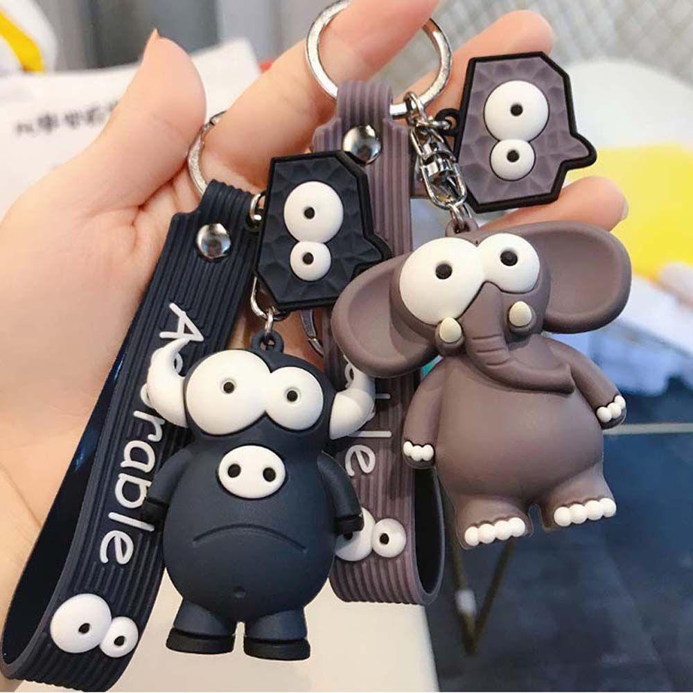 Rebuy1 Móc Chìa Khóa Xe Hơi / Túi Xách Hình Chú Voi Dễ Thương