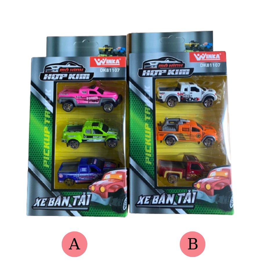 Đồ Chơi DUKA: Ô Tô Mô Hình Hợp Kim - Xe Bán Tải DK81107