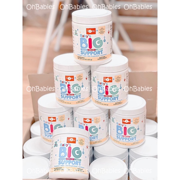 Bột dinh dưỡng Jarrow Baby's Big support Mĩ - Hàng air [OH BABIES]
