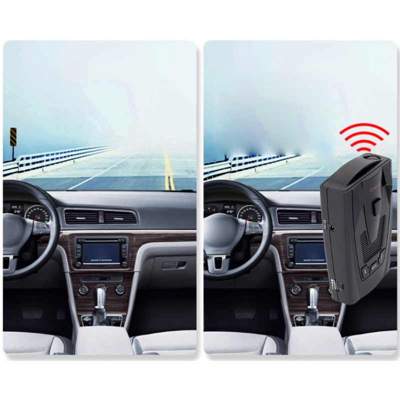 Thiết Bị Radars SUN STR555 Chống Ra Đa Cho Xe Ô Tô