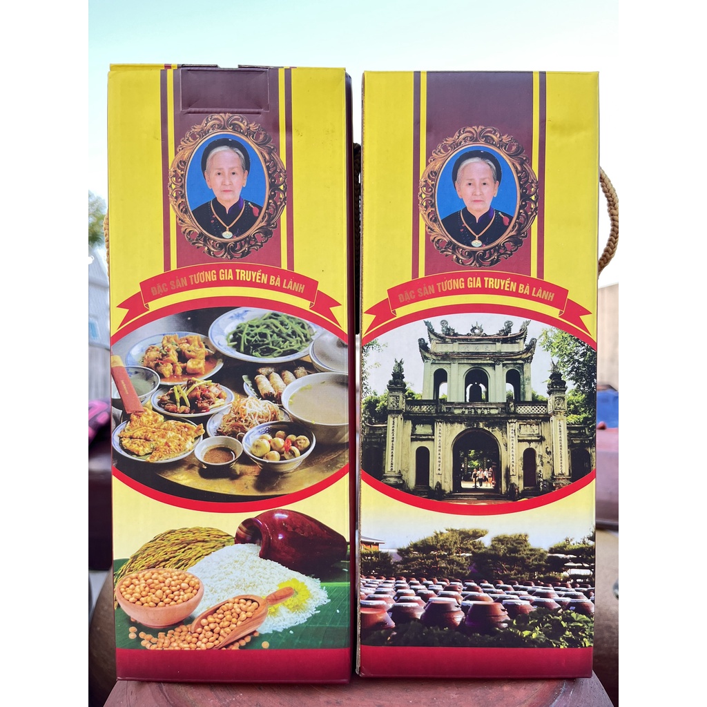 TƯƠNG BẦN CHAI LỚN 2L LOẠI QUÀ BIẾU ĐẶC BIỆT, Tương Nếp, Tương Gia Truyền Bà Lành | Thơm Ngon, Sạch Sẽ, Đâm Vị Làng Quê.