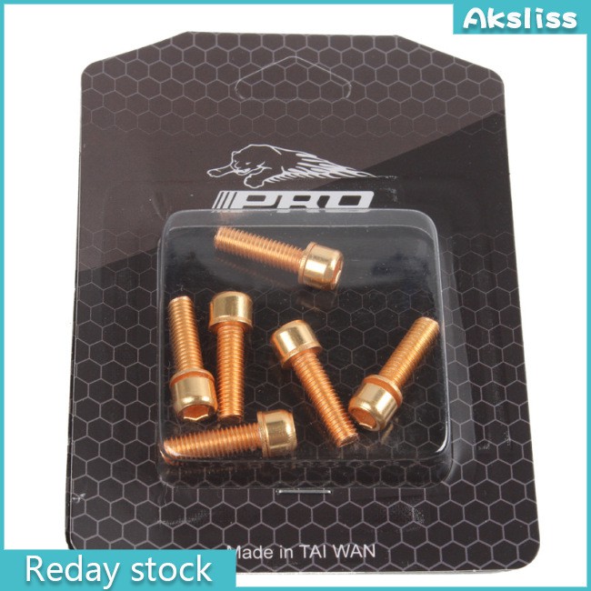 Ốc vít thép không gỉ M5 X 18mm gắn ghi đông xe đạp