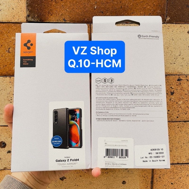 Chính hãng-Ốp lưng chống sốc Spigen Tough Armor cho điện thoại Samsung Galaxy Z Fold4/ Z Fold4 5G