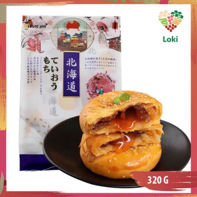 BÁNH TRỨNG 3Q túi 330g- HÀNG SẴN