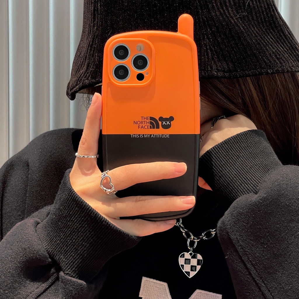 Ốp Điện Thoại In Hình Gấu Hoạt Hình Cho iPhone13Pro iP12Pro XS iPhone11 12Promax 13 11Promax 12 13