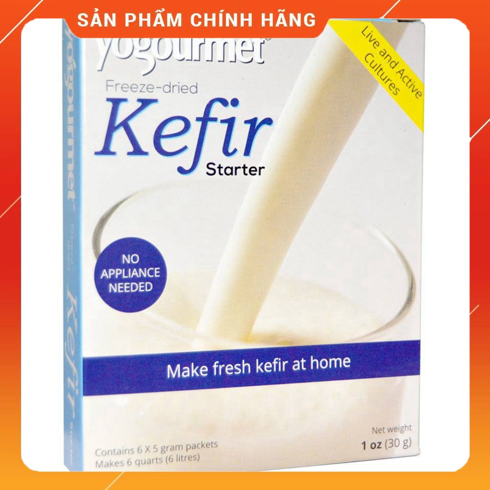 Men Kefir Làm Sữa Chua Yogourmet 5G X 6 Gói