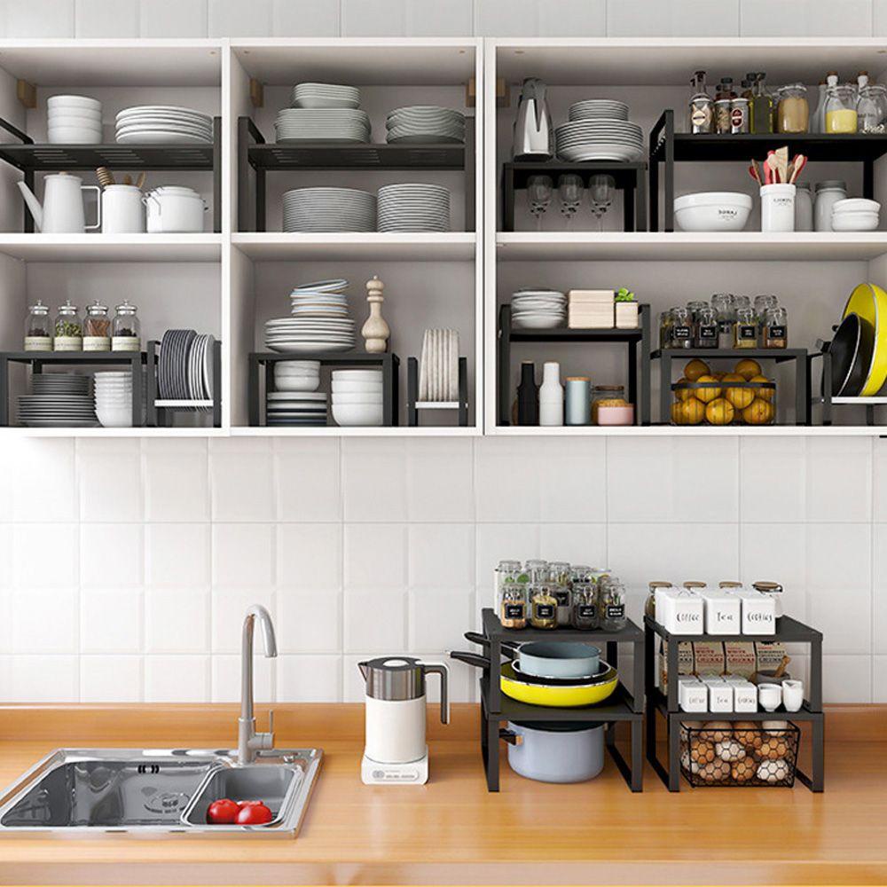 IVORY Kệ Đựng Lọ Gia Vị Siêu Bền Giúp Tiết Kiệm Không Gian Cho Nhà Bếp