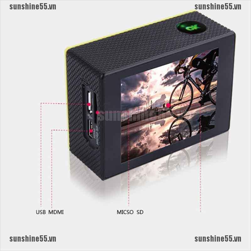 Camera DVR Thể Thao Go Pro Full HD Gắn Mũ Bảo Hiểm Điều Khiển Từ Xa | BigBuy360 - bigbuy360.vn