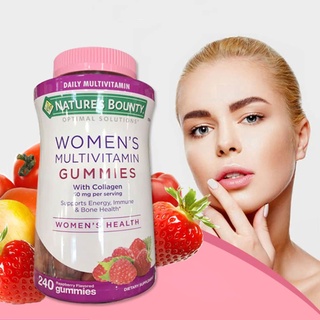 Kẹo Dẻo Vitamin Tổng Hợp Cho Phụ Nữ Nature’s Bounty Women’s Multivitamin 80 viên