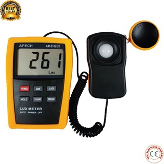Am333lux máy đo ánh sáng apech am333lux 200,000lux, sai số thấp độ chính xác cao