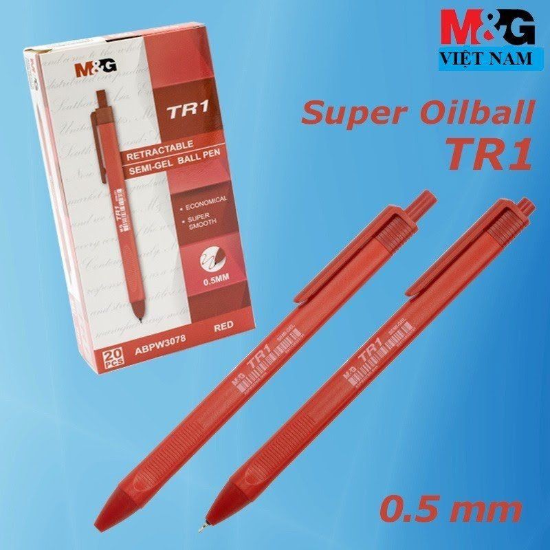 Hộp 20 Bút bi dầu TR1