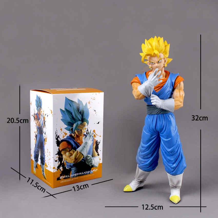 Mô hình Dragon Ball Super nhân vật Vegeto Đích Ku 7 Viên Ngọc Rồng - Bản Đeo Găng cao 33cm - 10V