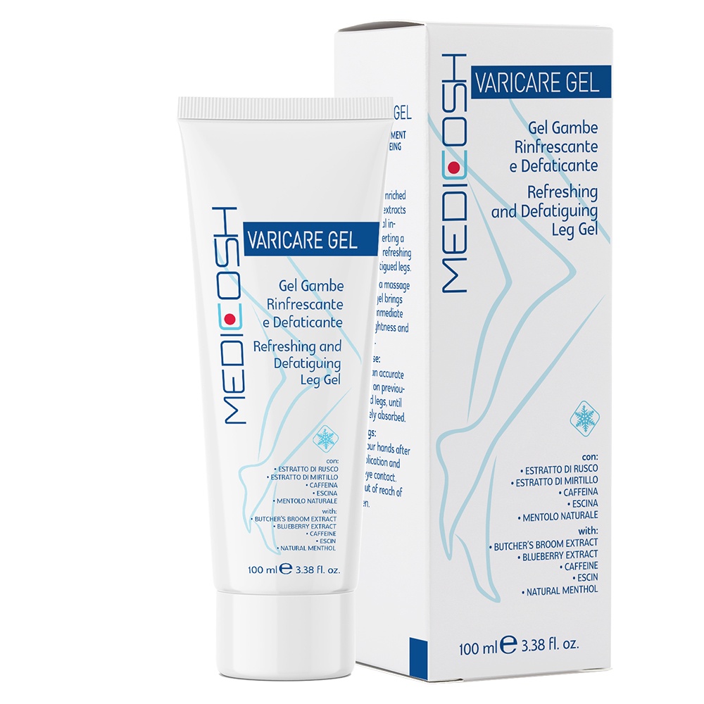 Kem Giãn Tĩnh Mạch Medicosh Varicare Gel Số 1 Tại Italy - Giúp Giảm Các Triệu Chứng Suy Giãn Tĩnh Mạch