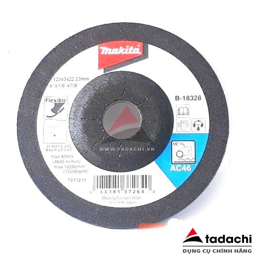 Đá mài (mềm) 125mm MAKITA B-18328