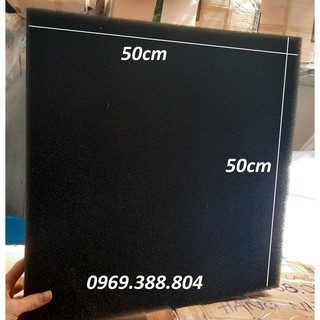 Mút Đen Lọc Nước Bể Cá Kích Thước 60x45x5cm. Xốp Đen Lọc Nước Hiệu Quả Cao