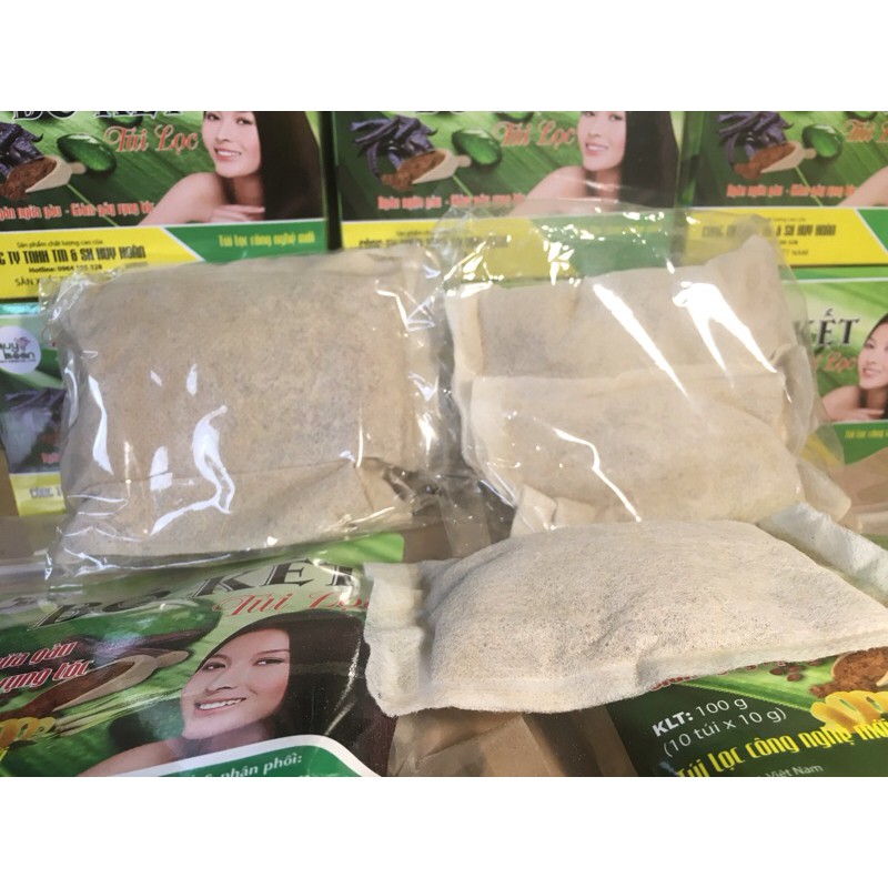 Bột bồ kết túi lọc - Thảo dược gội đầu bồ kết túi lọc - Hộp 10 túi x 10g | BigBuy360 - bigbuy360.vn