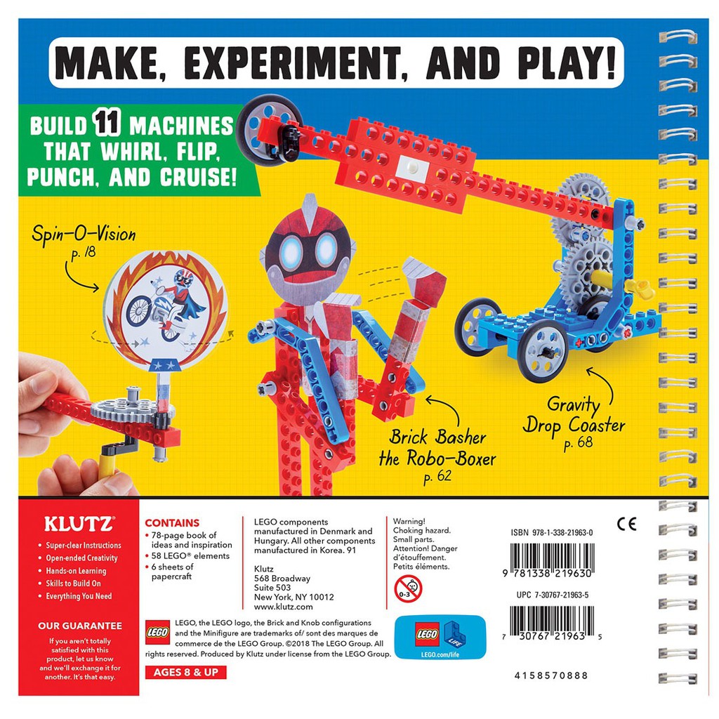 LEGO Klutz Gadgets_Đồ chơi lắp ráp khoa học STEM