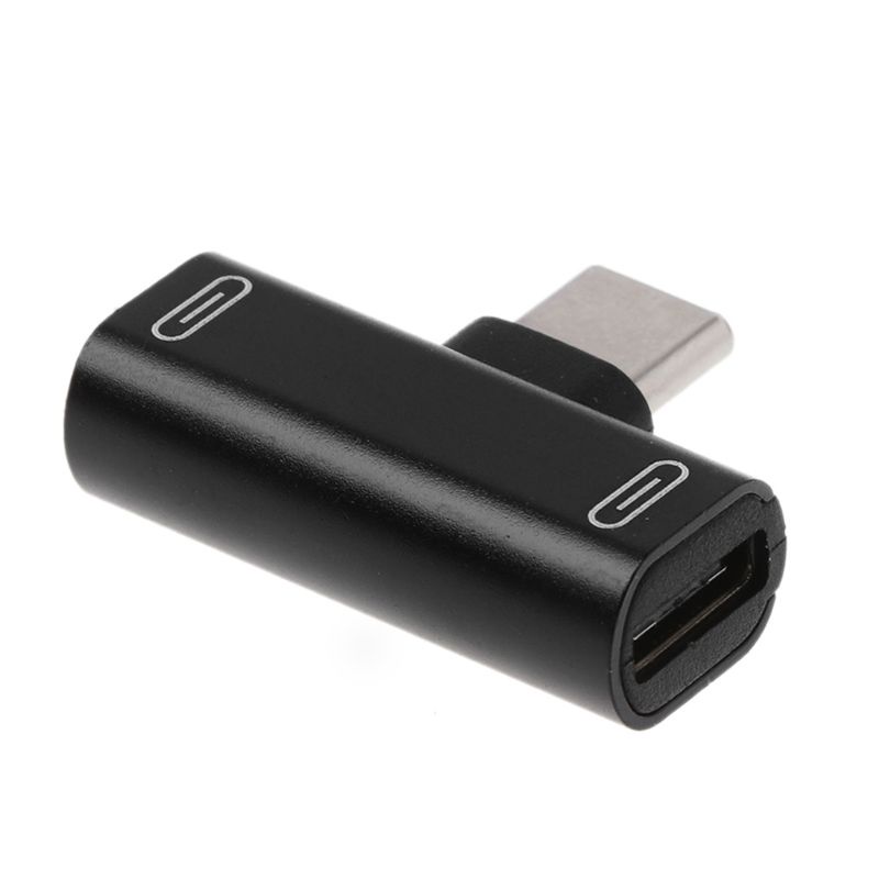 Đầu Chuyển Đổi Cổng USB Type C Kép Cho Note 8 9 10 Plus S10 S20 P20