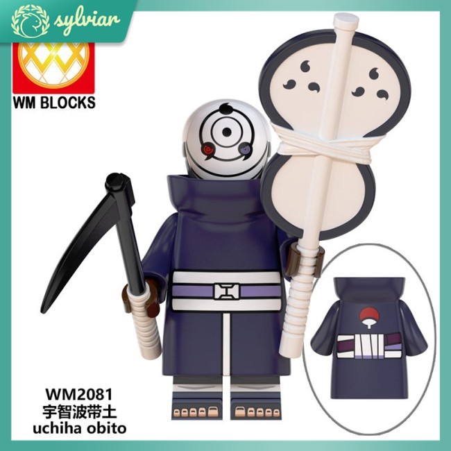 Mô Hình Đồ Chơi Lego Nhân Vật Sasuke Itachi Madara Obito WM6105 6106