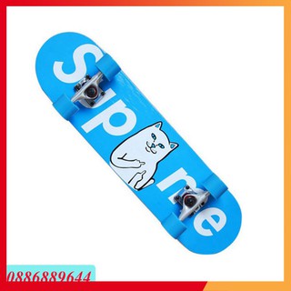 Ván Trượt SkateBoard Siêu Đẳng Mèo Trắng 1000-17 vantruotgiaypatin
