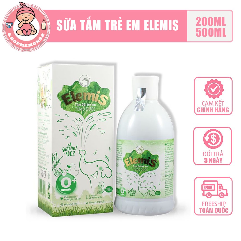 [CHÍNH HÃNG] Nước tắm bé thảo dược Elemis - DK Pharma