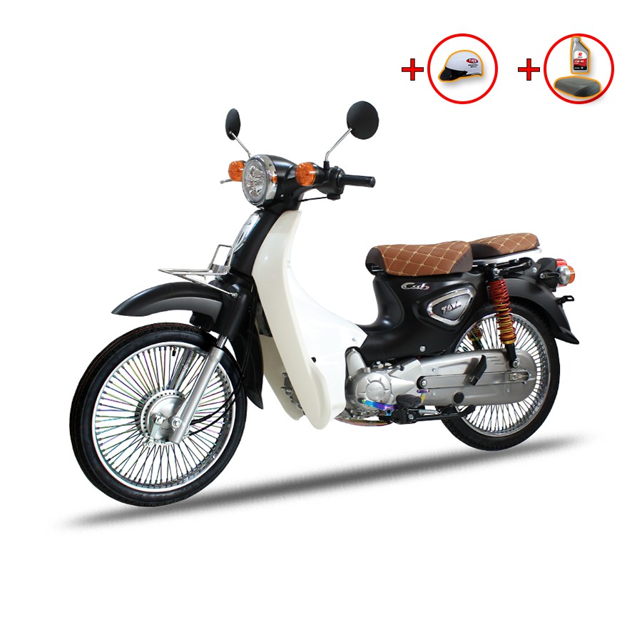 Xe máy CUB 81 TAYA TITAN 2020 ( đen mờ )