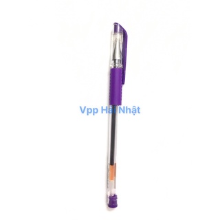 Bút gel nước Mini Cenvava viết siêu êm 0.5mm màu tím [VPP Hải Nhật]