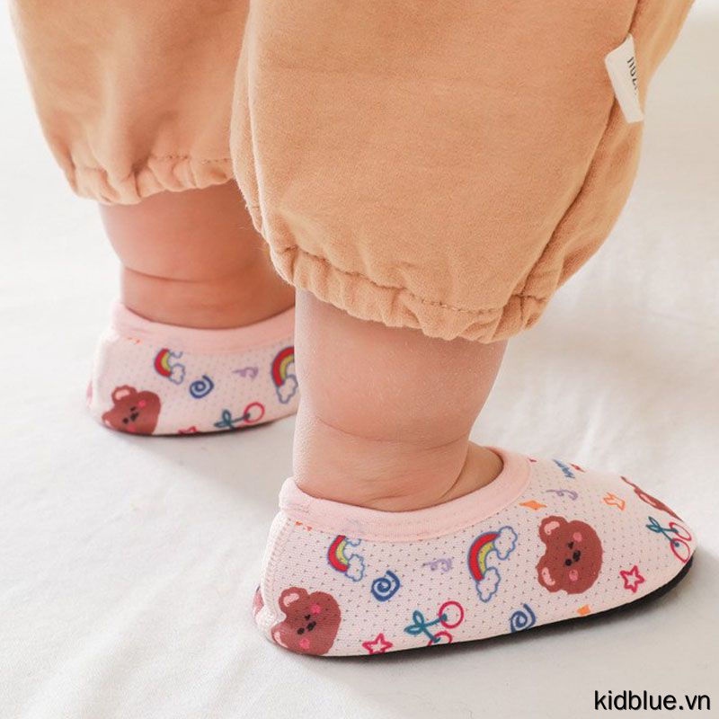 Giày Vớ Tập Đi Thời Trang Xuân Hè Cho Bé Sơ Sinh