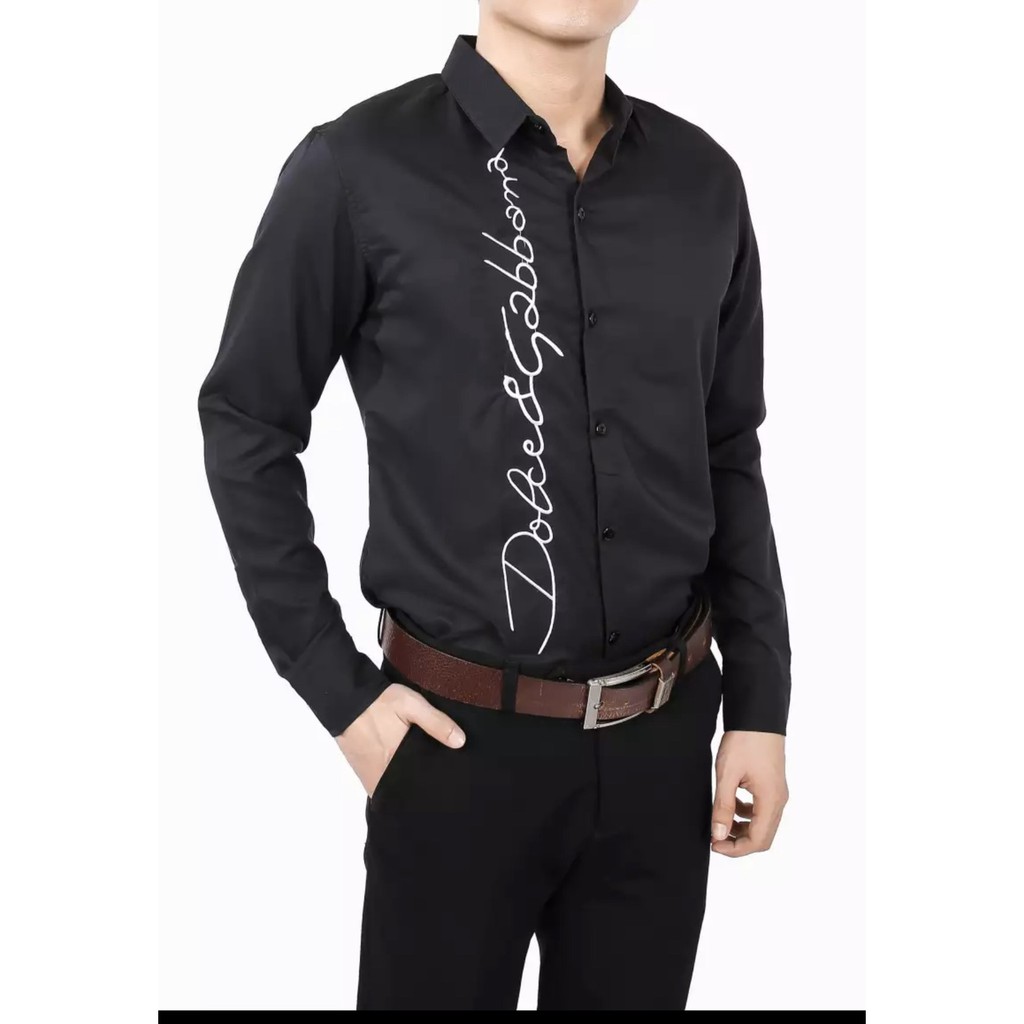 Áo sơ mi nam thêu chữ cao cấp ms2886 | BigBuy360 - bigbuy360.vn