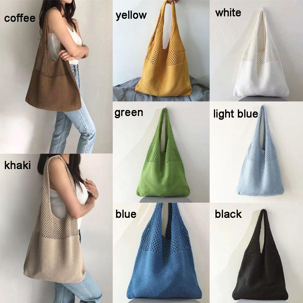 UUMIR Túi Xách Đan Len Thời Trang Cho Nữ