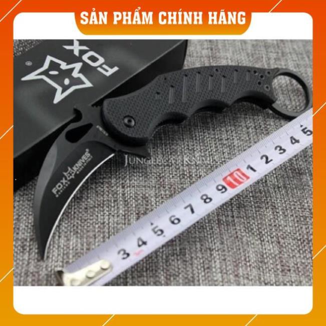 [FreeShip – Giảm 30k]  Dao Phượt Quân Đội Chính Hãng Cao Cấp FOX TRẮNG - Dao Phượt Đa Năng Giá Rẻ - Dao Gấp Du Lịch