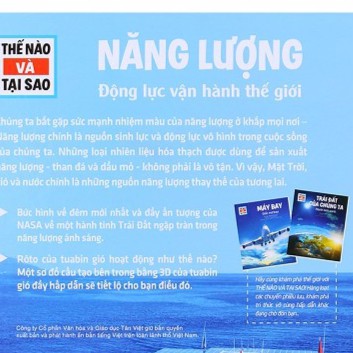 [ Sách ] Thế Nào Và Tại Sao - Năng Lượng - Động Lực Vận Hành Thế Giới