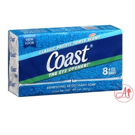 Xà Bông Mỹ Coast Refreshing Deodorant Soap xà phòng (lẻ) 113g