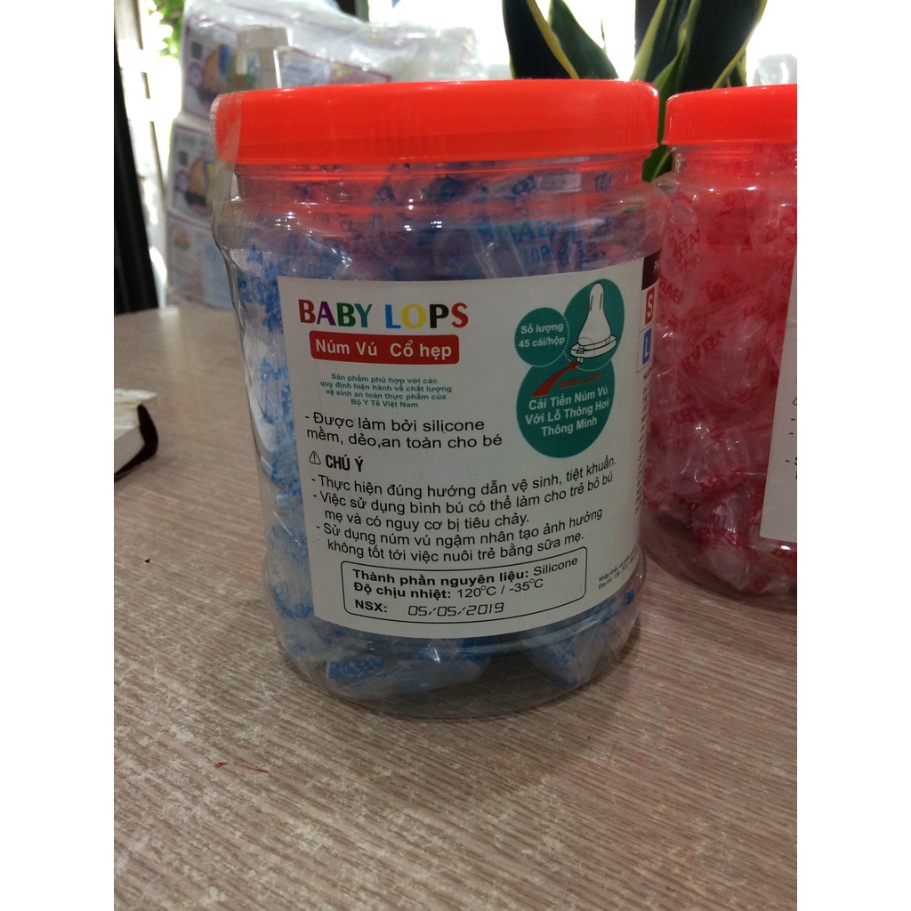 Núm vú baby lops cho bé ( 3 size S,M,L