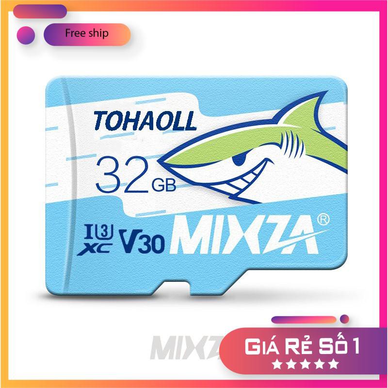 THẺ NHỚ MicroSD MIXZA 256GB - 64GB CHUYÊN DÙNG CHO CAMERA IP - BH 1 ĐỔI 1 24 THÁNG