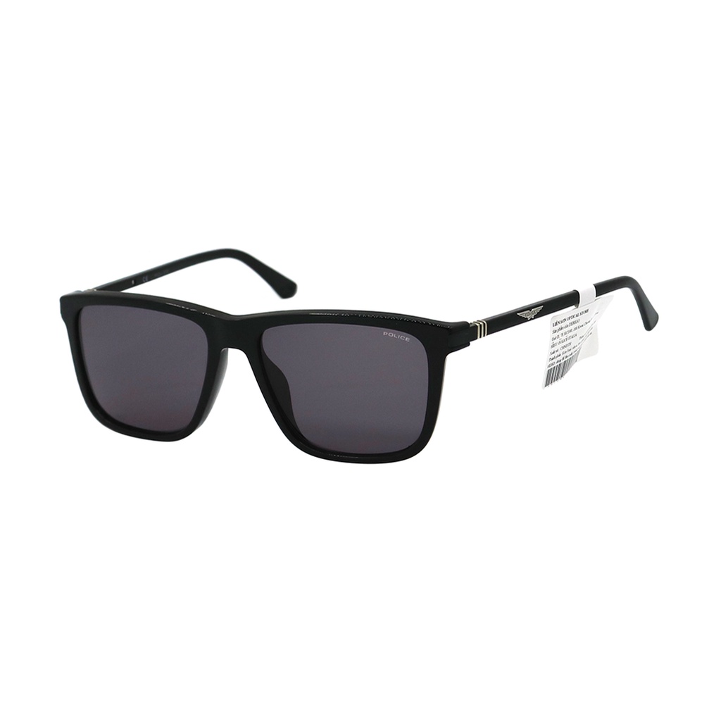 Kính mát chính hãng Police SPLE05 0700 (57-17-145) màu sắc thời trang, thiết kế dễ đeo bảo vệ mắt