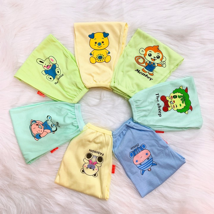 Quần chục dài size đại chất cotton mềm mịn cho bé trai và bé gái 13-23kg hình thú co giãn thoải mái Baby-S – SQVN004