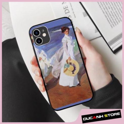 Ốp lưng iphone hình woman painting collage art op art loại chống va đập  cho các dòng SAMSUNG PAP20211048