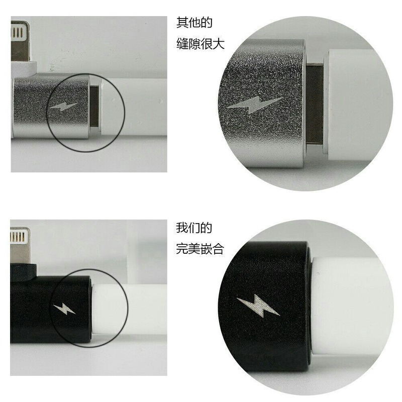 Bộ sạc iPhone APPLE 2 in1 Charging music headset adapter