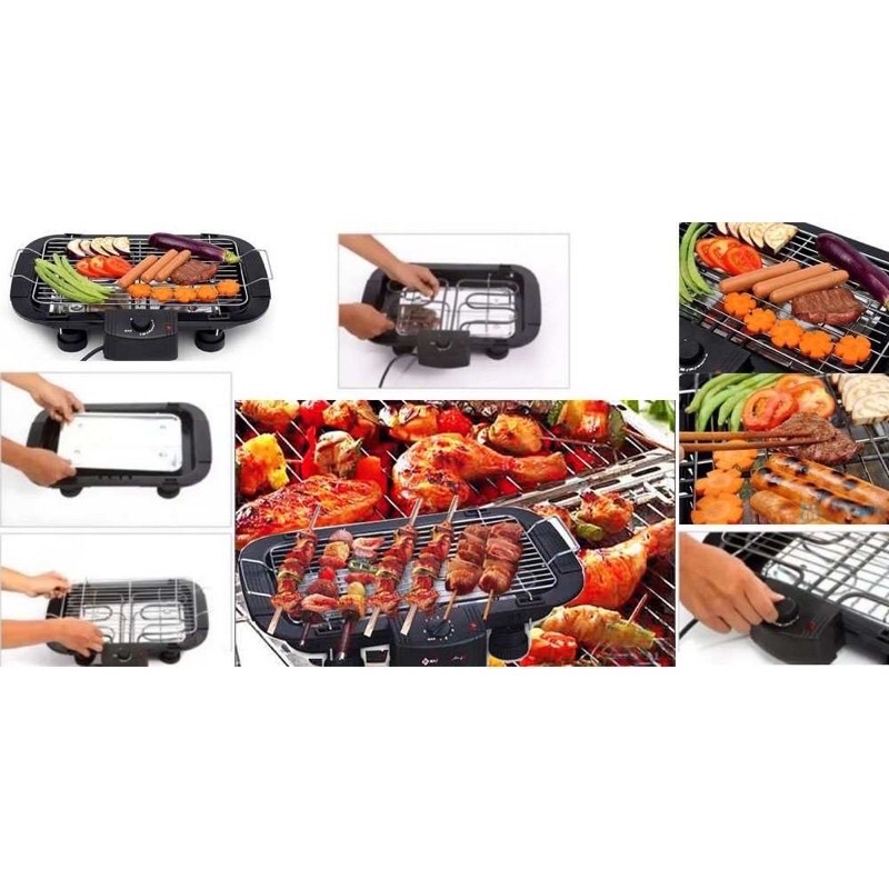 BẾP NƯỚNG ĐIỆN KHÔNG KHÓI ELECTRIC BARBECUE GRILL( Gia Dụng Thong Minh 98)