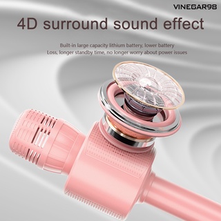 Micro Hát Karaoke Cầm Tay Không Dây Bluetooth K9