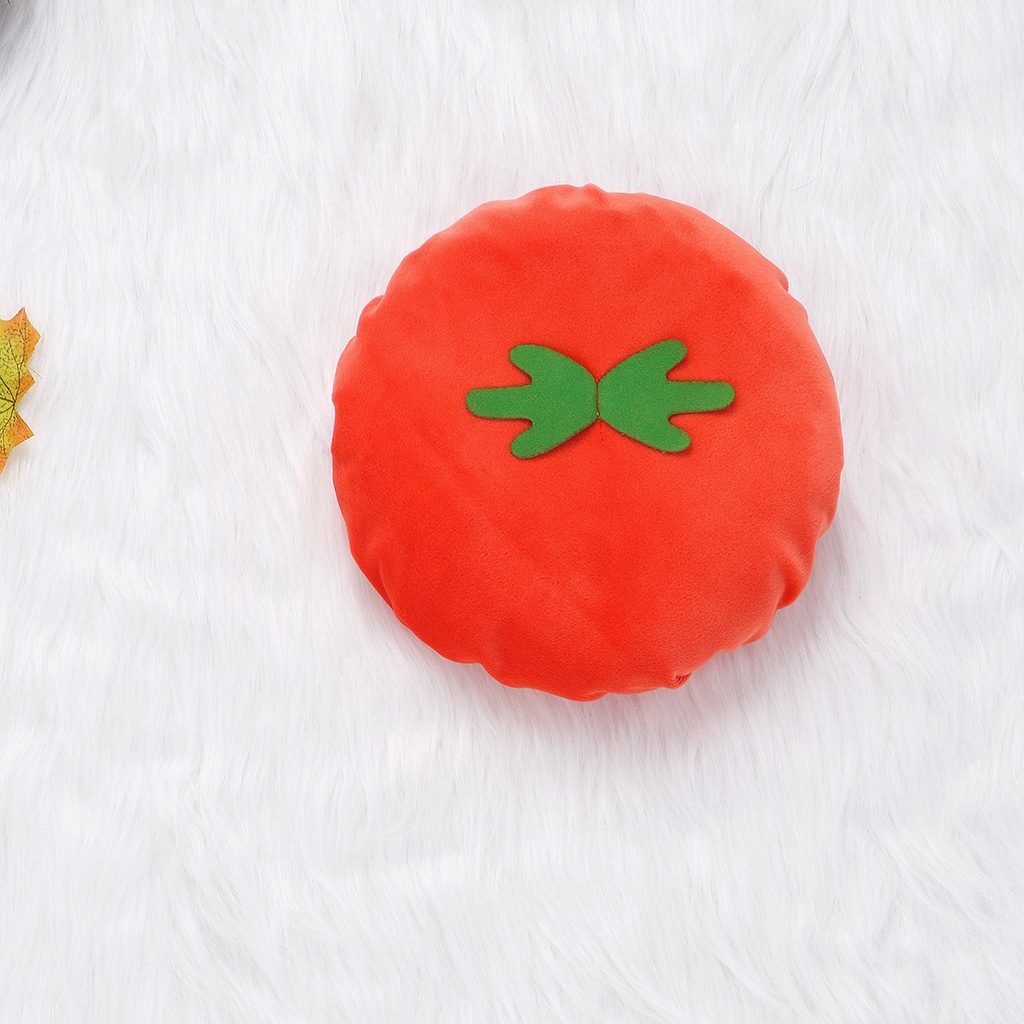 Bộ Nón + Áo Liền Quần Không Tay Hình Bí Ngô Chủ Đề Halloween Cho Bé Sơ Sinh