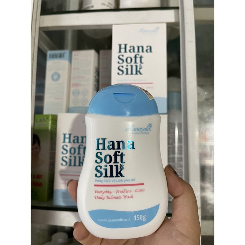 (chính hảng 100%) Dung dịch vệ sinh phụ nư  Hana soft silk (Hanayuki )Hàng mới về