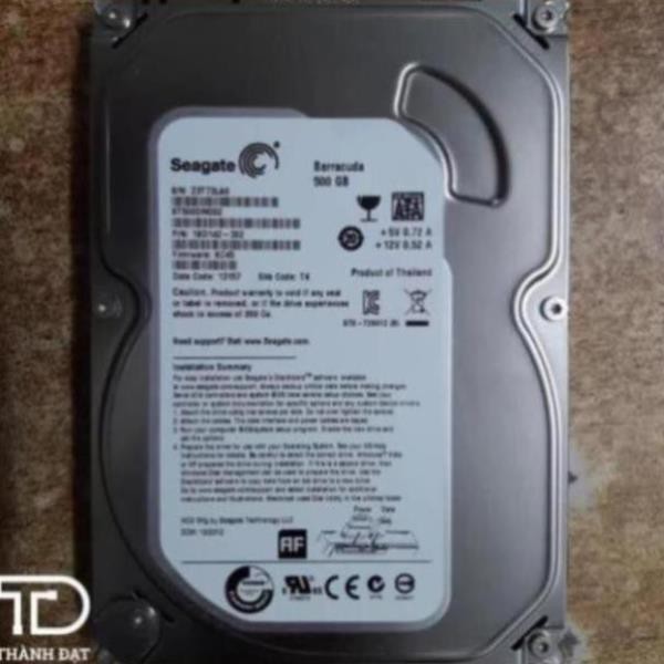 Ổ cứng máy tính 500GB bóc máy các loại Samsung, Seagate, Westen - Ổ cứng HDD 500GB SATA 2